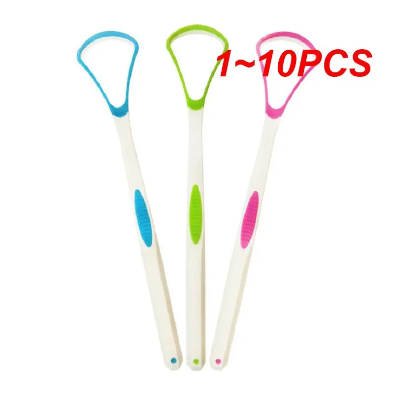 

1~10PCS Stainless Steel Tongue Scarper cleaners for oral hygiene gratte langue tounge Scrapper Toothbrush Tongue Scraper