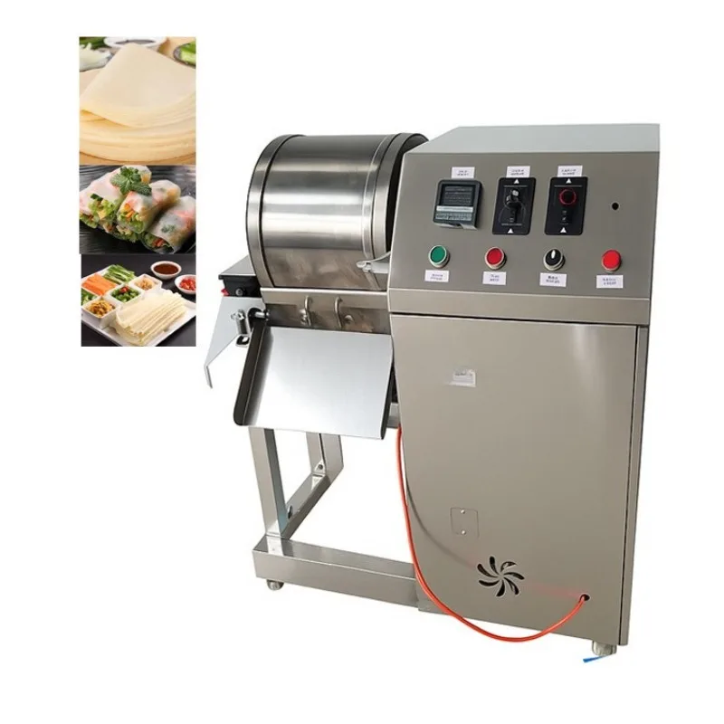 Commercial Spring Roll Leather Machine Roast Duck Cake Leather Machine Durian Melaleuca Cake Leather Machine Electromagnetic