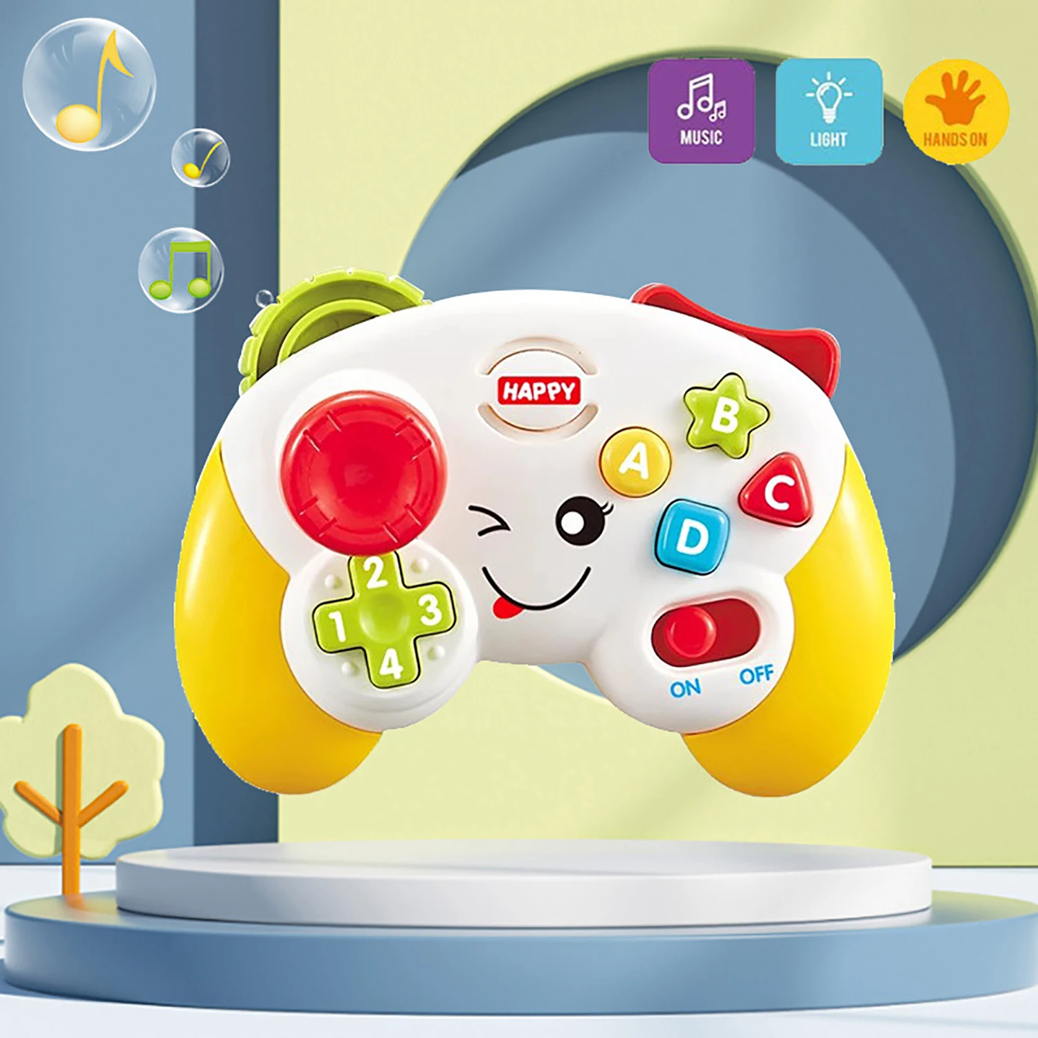

Fun Puzzle Early Education Video Game Music Controller Toy Parent-child Interactive Children's Toy Cultivating Thinking Training