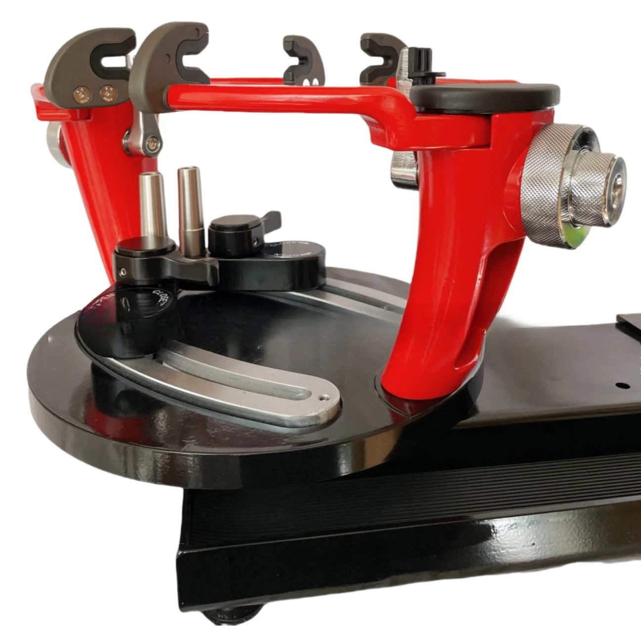 Badminton racket synchronization rack, racket six-point wire pulling machine, threading machine