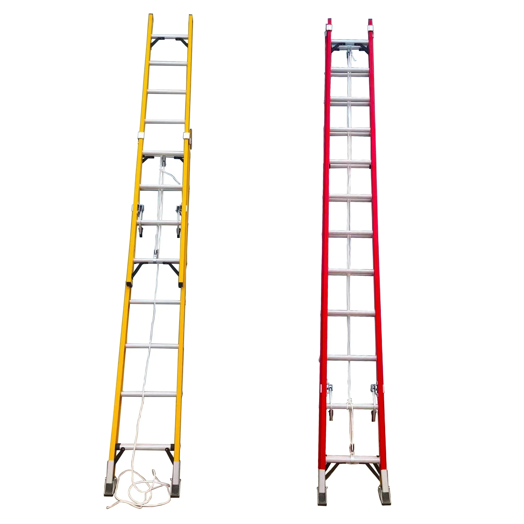 High Quality Good Price Fiberglass Fire Escape Ladder Combination Extension Step Telescopic Ladders