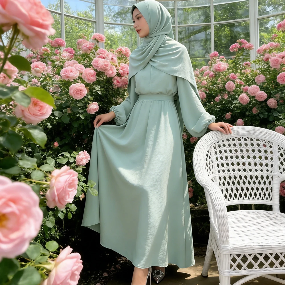 

Ид Джеллаба Мусульманское женское платье-хиджаб Дубай Абая Турция Кафтан Ислам Джалабия Кафтан Марокаин Femme Robe Ramadan Abbayas Платье