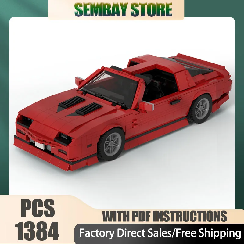 

Champion Speed Cars Moc Building Bricks Modular Super Sports Car Technology Blocks Christmas DIY Toy Construction Gifts