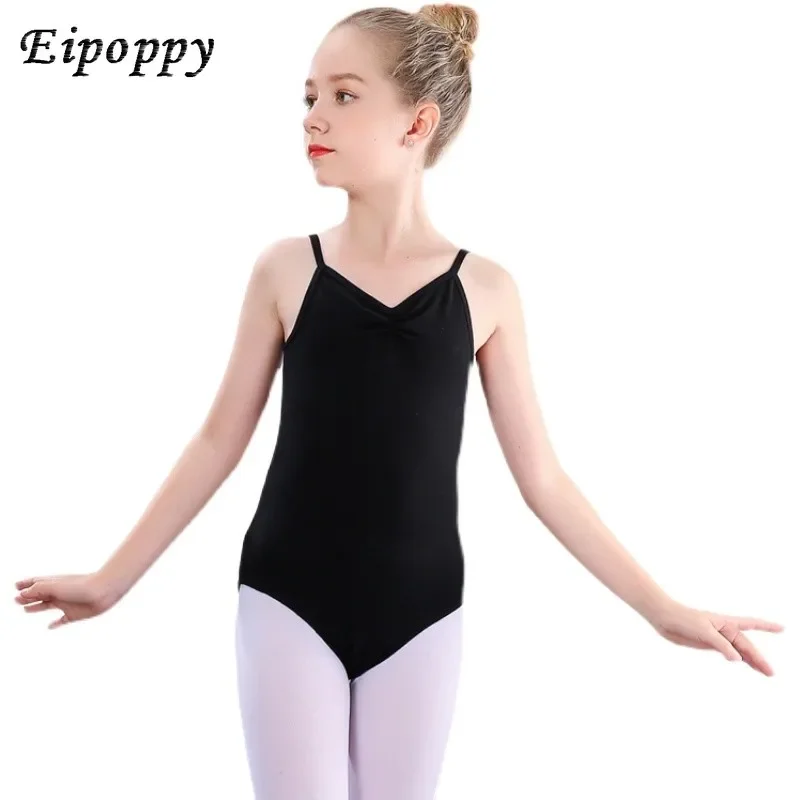 

Children's Dancing Clothes Summer Girls Exercise Clothing Shapewear Sling Ballet Gauze Dress Chinese Classic