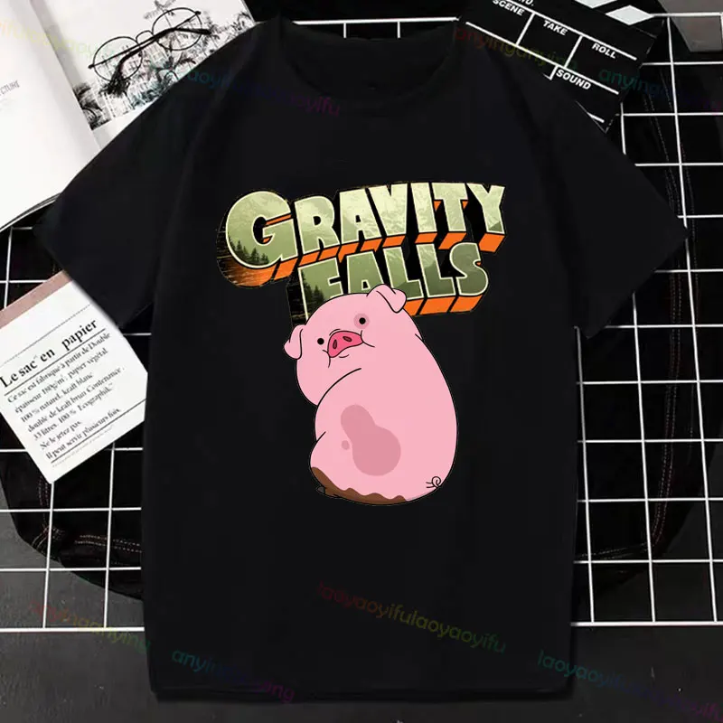 Funny -Gravity-Falls- Classics Cute Cartoon Anime Shirt Unisex Graphic T-shirt Streetwear Casual Wear Outdoor Clothing