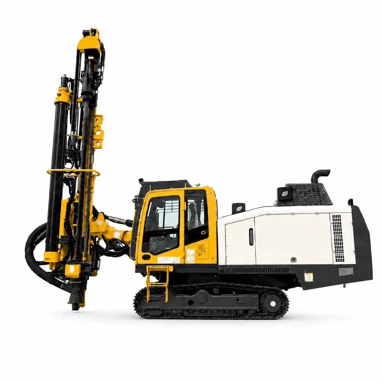 Excavator Mounted Drilling and Fracturing Integrated Machine, Hydraulic Rock Breaker Combo for Quarry and Mining Operations