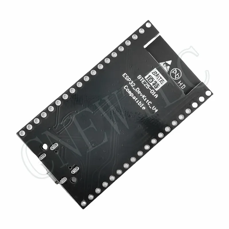 ESP32 DevKitC V4 Dual Core WiFi Bluetooth Expansion Board - Ultra-Low Power USB CH340C Type-C Compatible with ESP-WROOM-32E