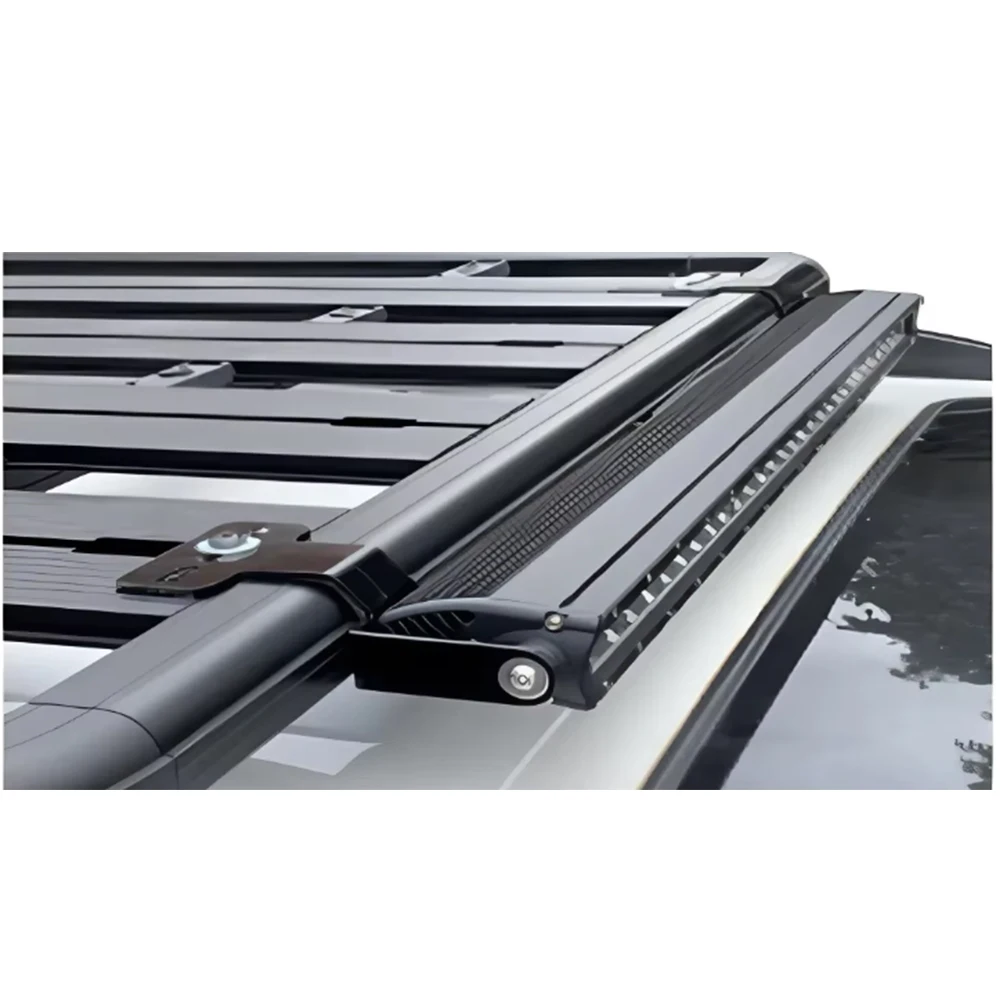 

Polar Bear Car Modification Store Heavy-Duty Aluminum Alloy Roof Rack Cage for Amarok with Roof Rail