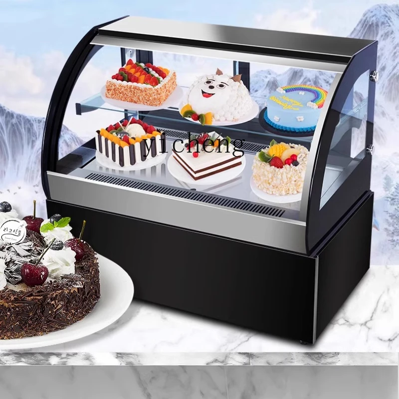 XL Yangtze cake cabinet frost-free air-cooled desktop dessert bread and fruit shop fresh-keeping cabinet