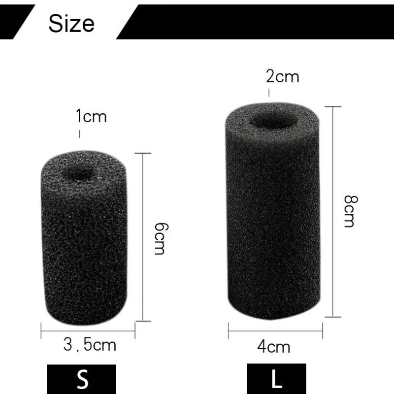 5pcs Sponges Fish Tank Filter Protector Cover Water Inlet Protection Cotton for Pond Aquarium Filter Protector Cover Accessories