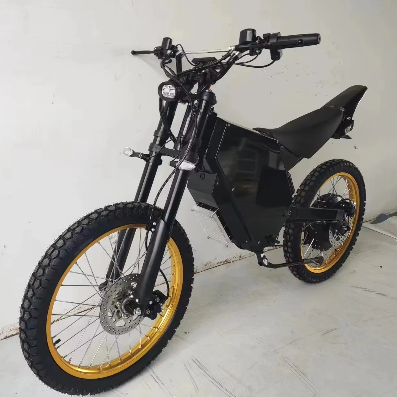 

High Speed 130KM/H Off-road Electric Bike 15000w Mountain Bicycle With 21Inch Fat Tires