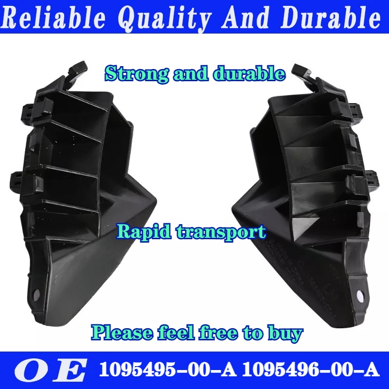 

High quality New For 2012-2021 Tesla Model S Left or Right Side Fender Bracket Support 1095495-00-A 1095496-00-A car accessories