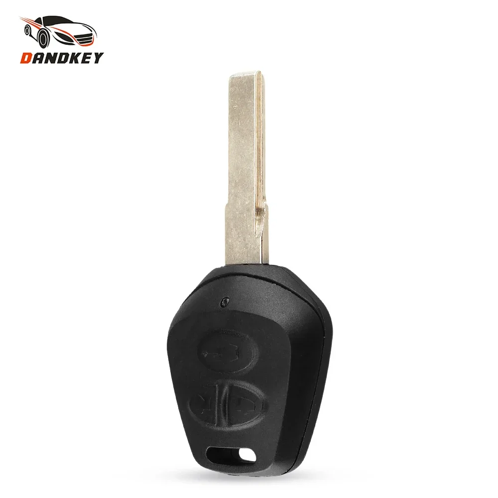 Dandkey Replacement Shell Remote Car Key Case Fob 3 Buttons For Porsche 911 996 Boxster S 986 Key Case Shell Uncut Blade