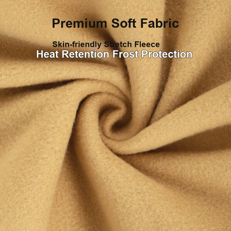 Polar Fleece Thermal Cycling Face Mask Windproof Cold Resistant Integrated Head Cover for Winter Outdoor Sports