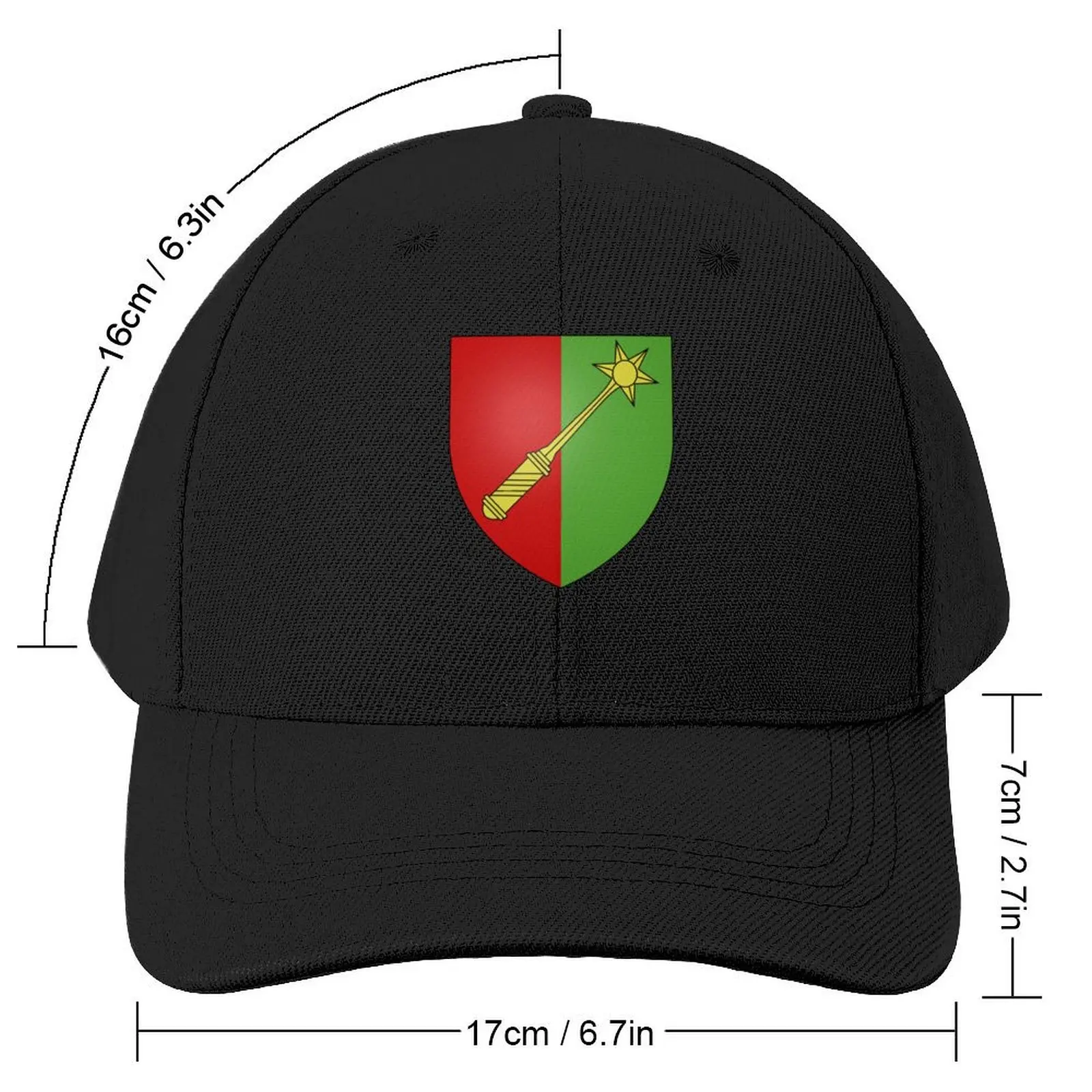 Colmar coat of arms, Alsace Baseball Cap Luxury Man Hat Hat Baseball Cap Mountaineering Rugby Elegant Women's Hats Men's