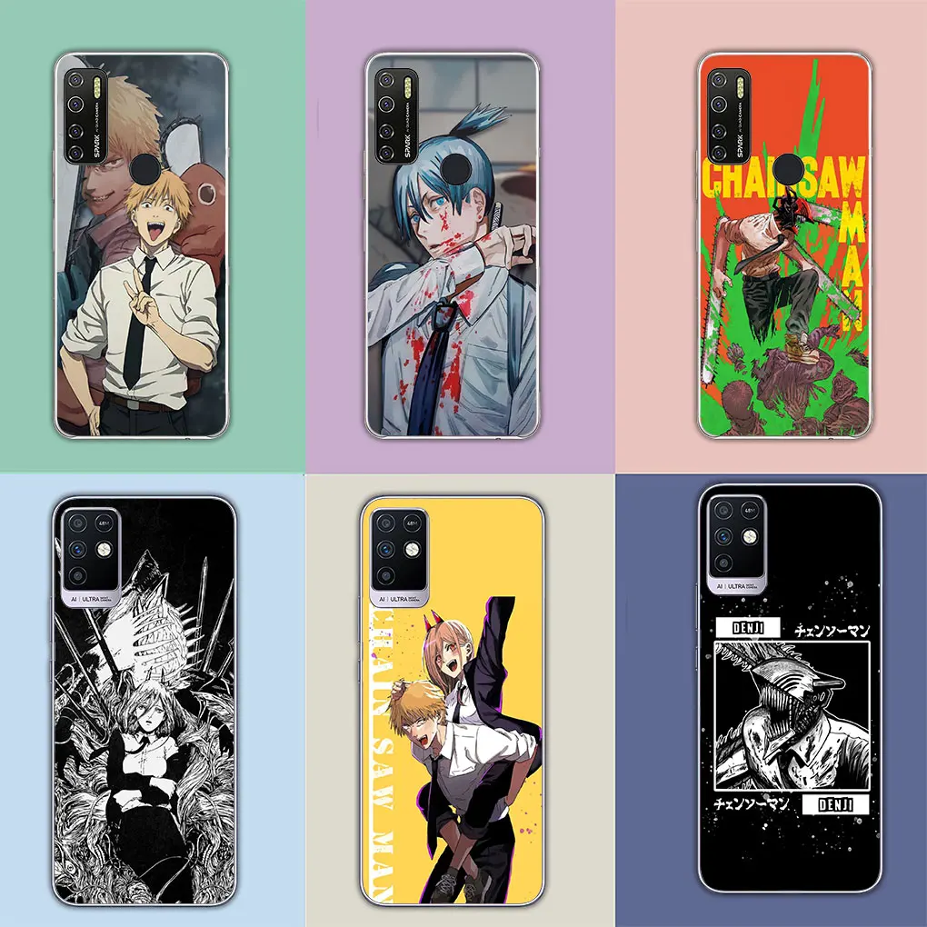 Tatsuki Fujimoto غطاء المنشار لموتورولا ، موتو G13 ، G14 ، G53 ، G54 ، G62 ، G72 ، G82 ، G84 ، E13 ، E20 ، G42 ، G32 ، G23 ، G22 ، حالة #3