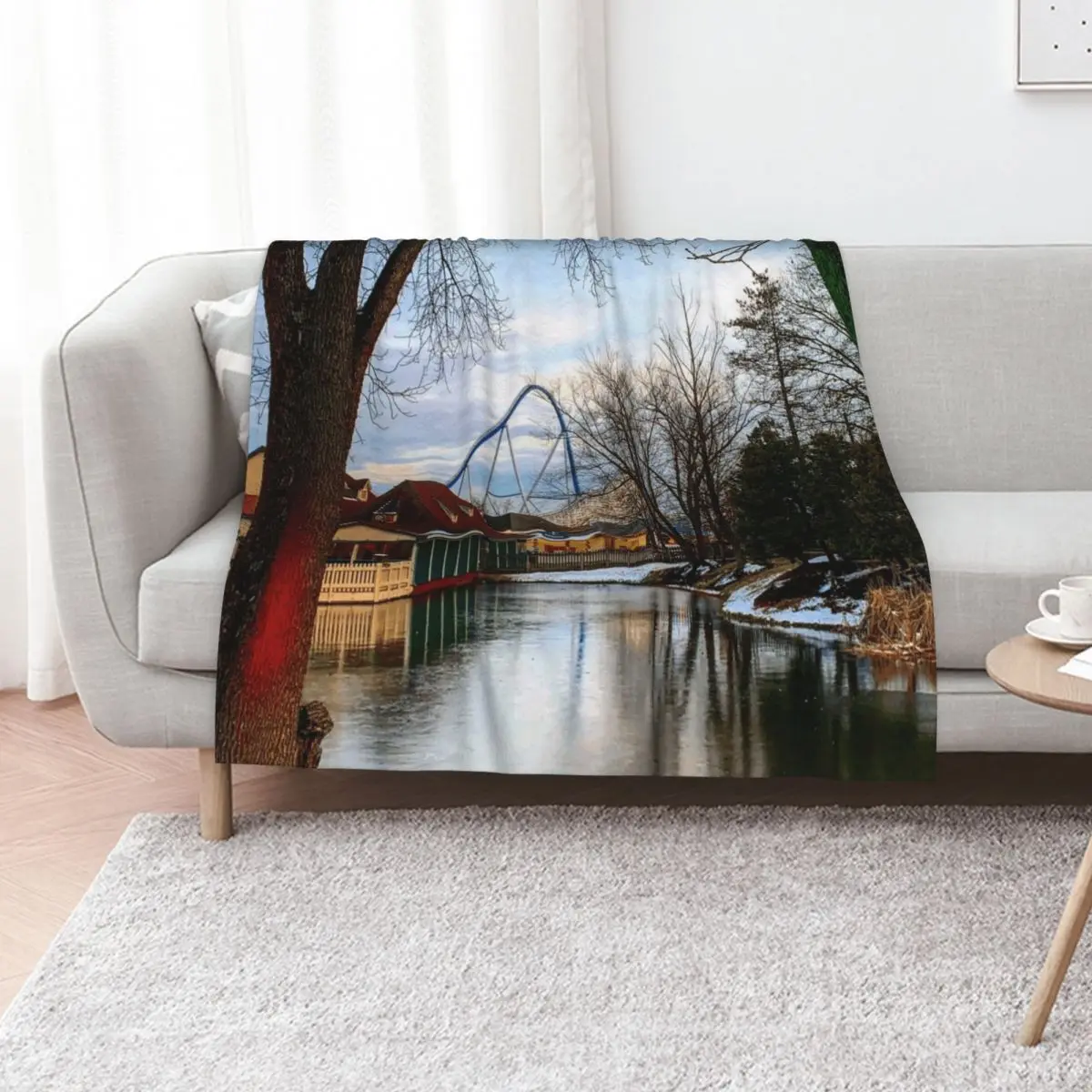 

Orion during Winterfest Throw Blanket Luxury St Soft Plush Plaid blankets ands for winter Blankets