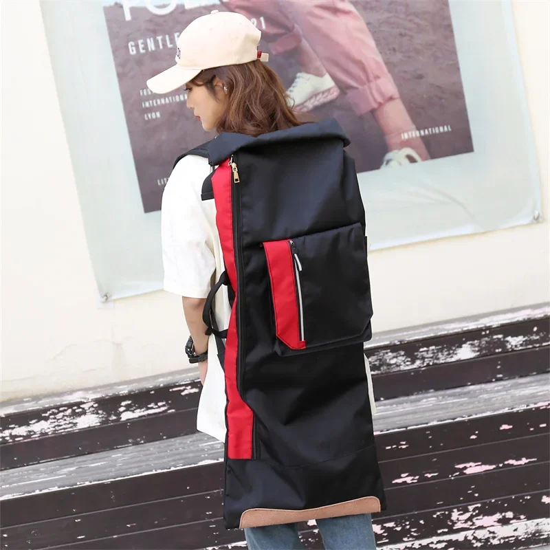 

Oxford Long Board Bag,Multi-functional Skateboard Bag Professional Wear-Resistant,Waterproof Skateboard Backpack,Dance Board Bag