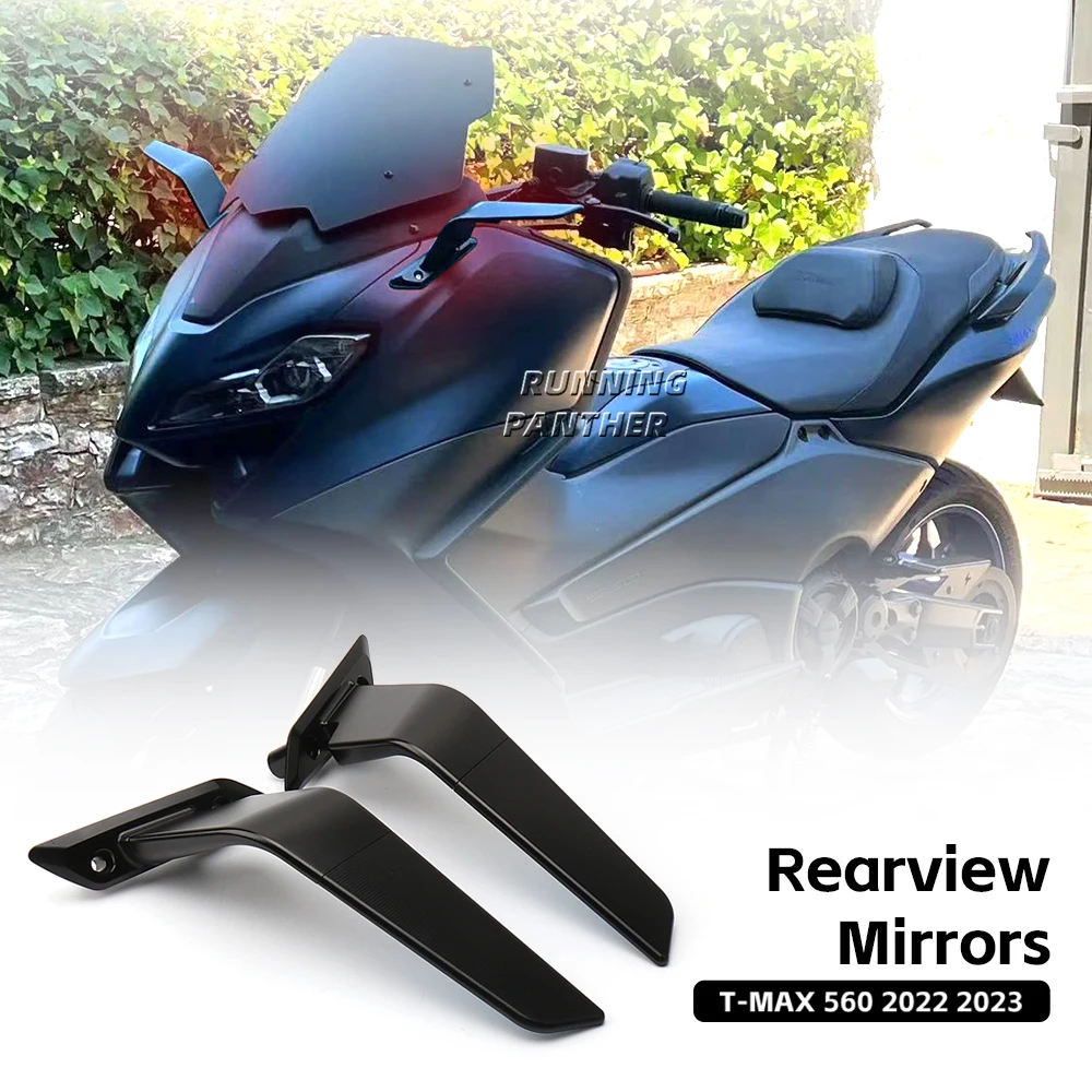 

T-MAX 560 Accessories for Yamaha T-MAX560 T MAX TMAX560 TMAX 2022 2023 Motorcycle New Rear View Adjustable Mirrors CNC Aluminum