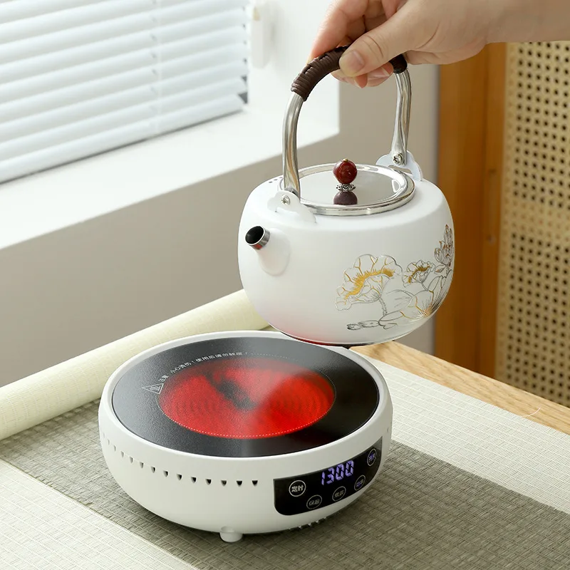 1300W Electric Ceramic Stove Heating Furnace Multifunctional Tea Maker Electric Heating Plate Tea Stove Water Boiler 220V