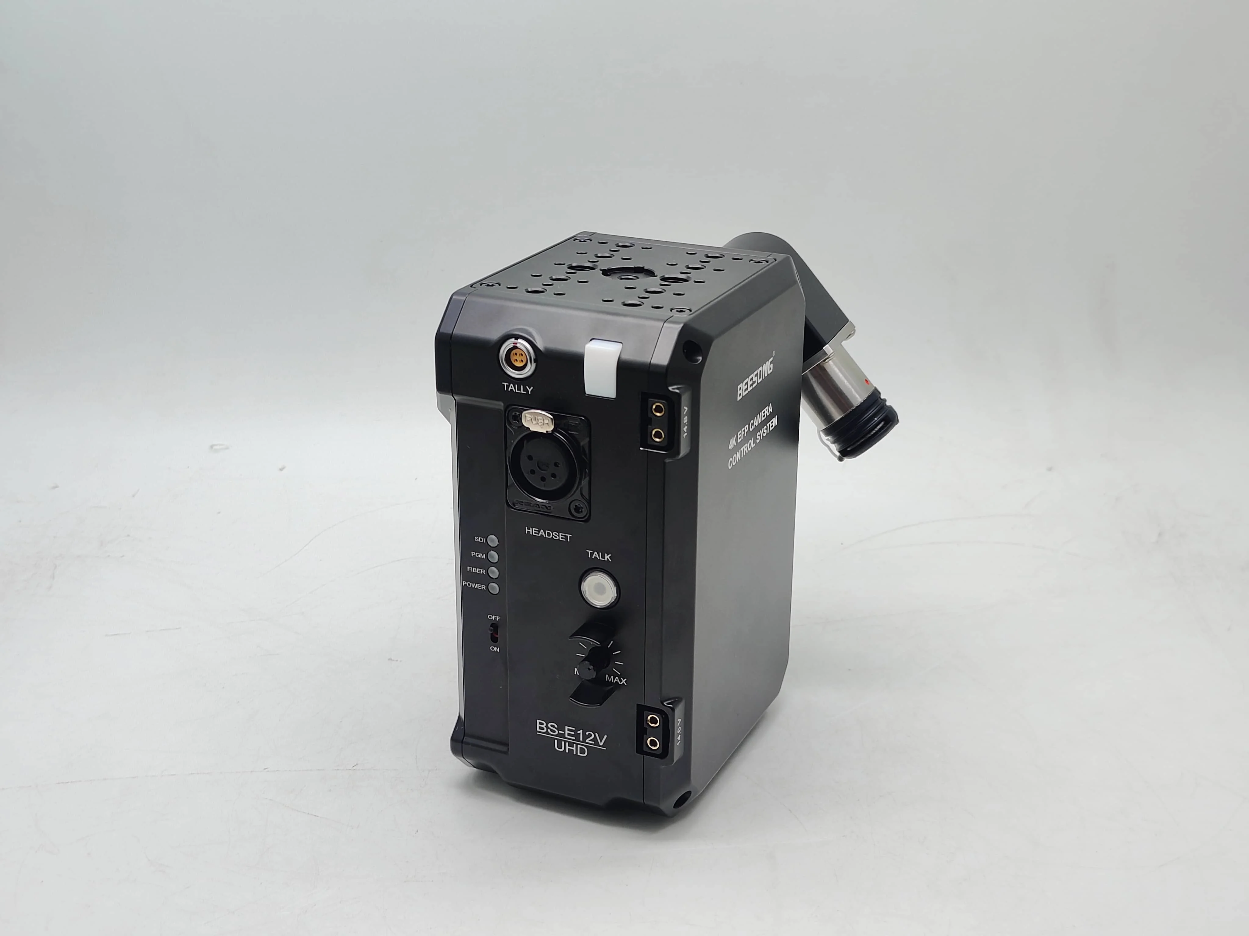 12G Fiber Optic SDI Transmission Remote Control System, with Optoelectronics Hybrid Transmit Signal and Power Supply, Outside Br