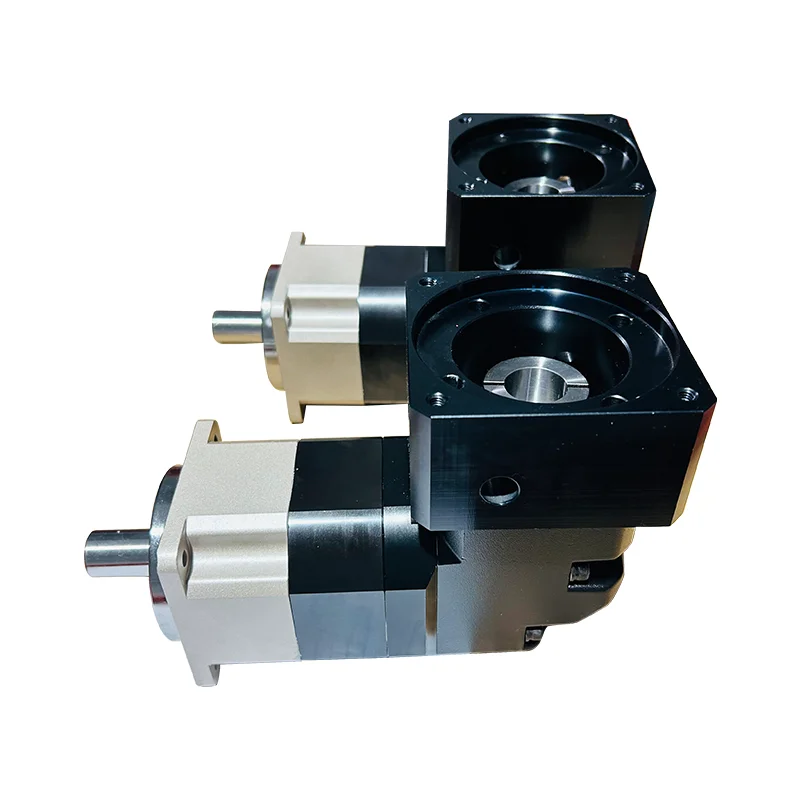 Customizable L-Type Planetary Gearbox Low Backlash 90-150Nm Factory-Supplied For Robotic Industries