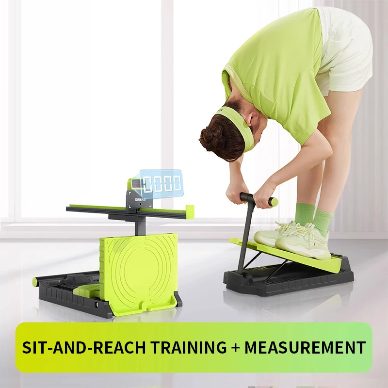 Sit-and-reach trainer tester Home use forward flexion trainer Student resilience training Measurement training all-in-one