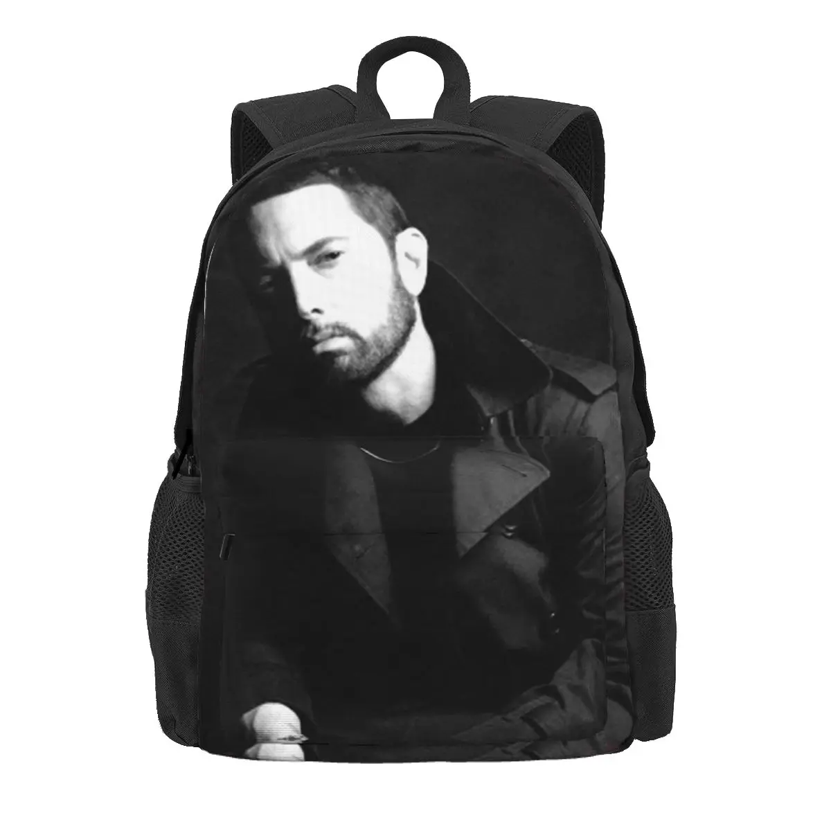 

Eminem Backpack Daypack Large Capacity Children BookBag School Bag Shoulder Bags for Men Women