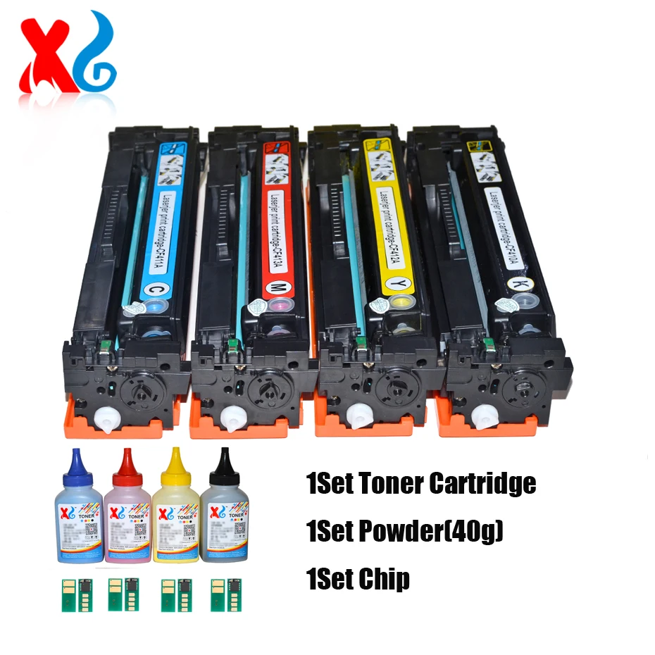 CF410A CF411A CF412A CF413A Toner Cartridge Compatible For HP Color Laserjet Printer M452dn M377dw M452dw M452nw M477fdw M477fnw