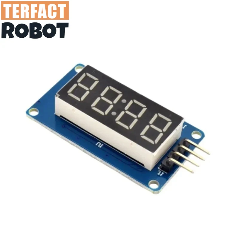 TM1637 LED Display Module For Arduino 7 Segment 4 Bits 0.36Inch Clock RED Anode Digital Tube Four Serial Driver Board Pack