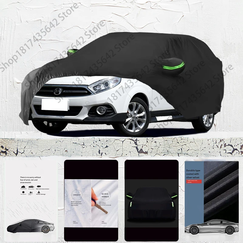 For Suzuki Liana a6 Anti-UV Sun Shade Rain Snow Resistant Black Cover Dustproof Car umbrella Full Car Cover Outdoor Protection