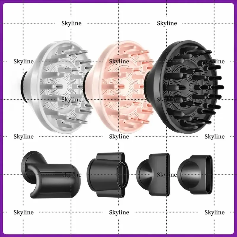 For Laifen Hair Dryer LF03 Diffuser SE02 Smoothing Nozzle Styling Barrel Magnetic Accessories