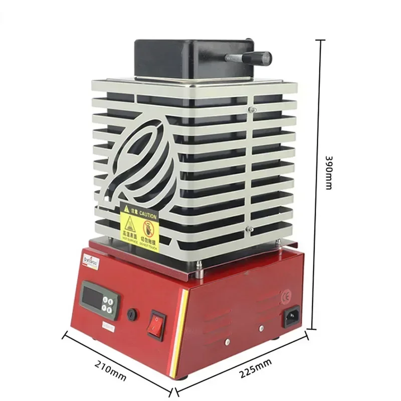 High Temperature Gold Melting Furnace Melting Gold Silver Copper Aluminum Furnace Metal Casting Experiment Melting Met