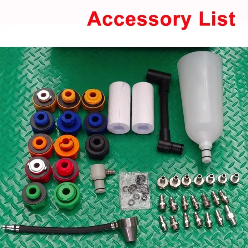 Mobile Engine Cleaning Machine Lubricating System Clean Auto Motor Oil Flushing Machine - view 5