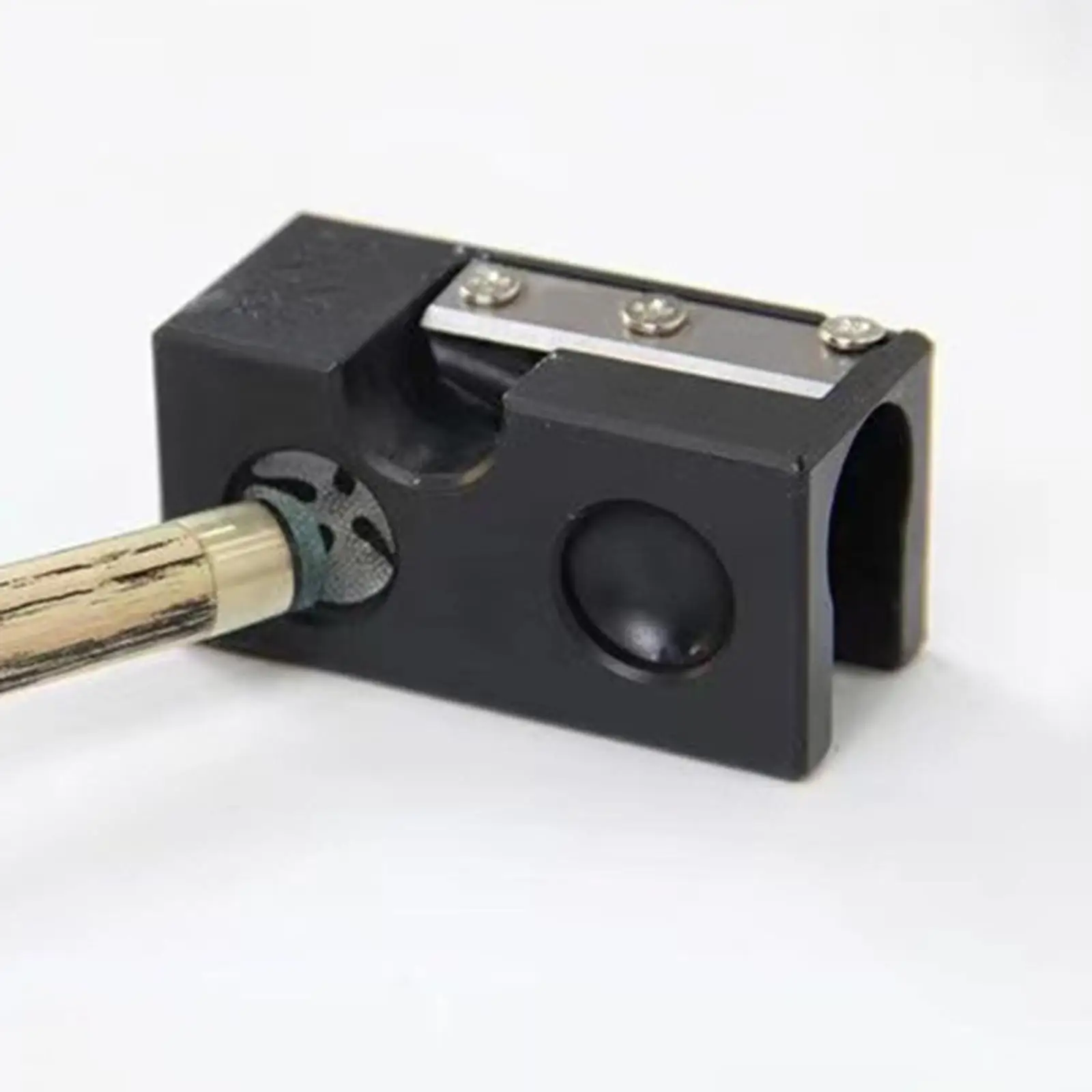 Multifunctional Snooker Pool Cue Tip Repairer for Shaping Grinding Calibration Curve Detection Maintenance Tool