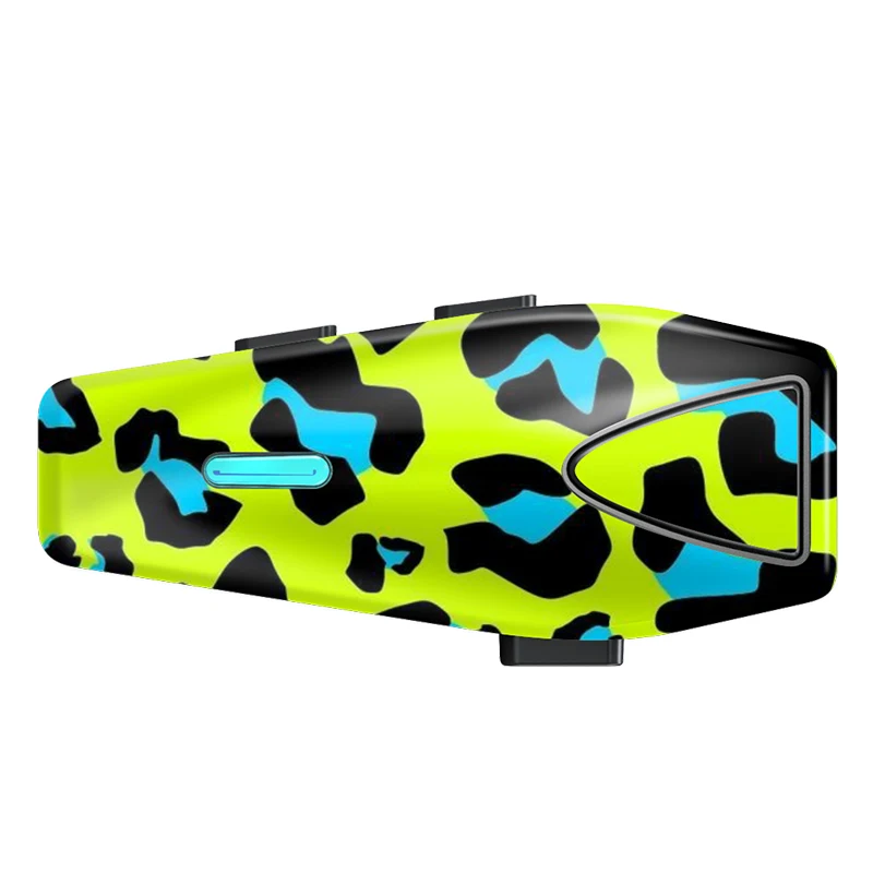 ل ASMAX S1 سماعة رأس بخاصية البلوتوث ملصقات الزخرفية طبقة رقيقة واقية مخصصة الجلد التفاف تعديل الملحقات الجمالية #5