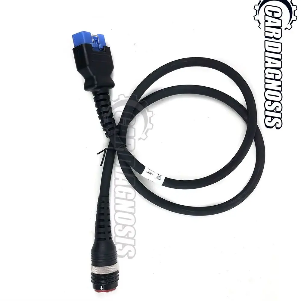 أحدث كابل Obd 16 PIN باللون الأزرق الصلب لـ vocom 88890300 VOCOM II 88890400 Obd II 16Pin كابل vocom لتشخيص الشاحنة #1