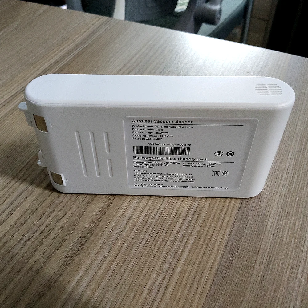 

5000mAh for Xiaomi Dreame V8 V9 V10 25.2V Replacement Lithium Battery V9P XR VVN3 VVN4 Handheld Cordless Vacuum Cleaner battery