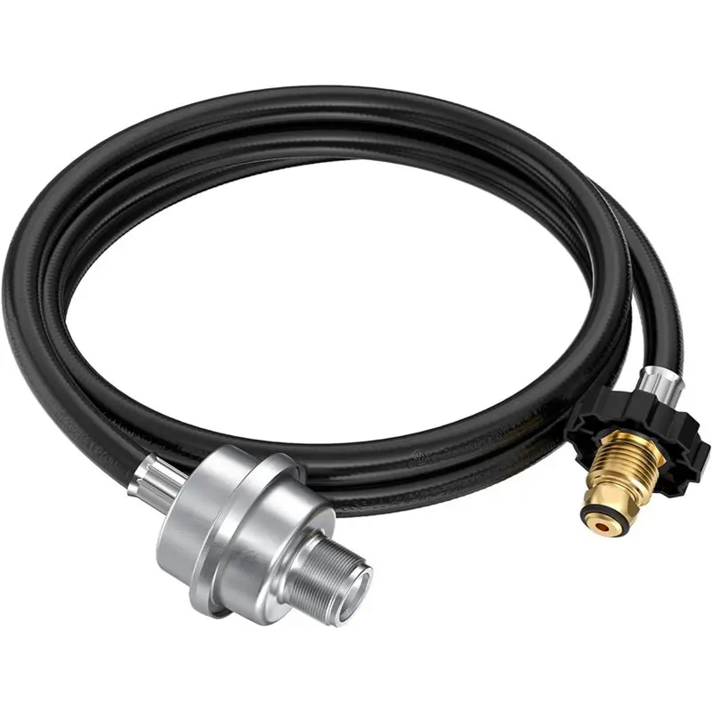 F273699 6 Feet Propane Fuel Filter Hose With POL Adapter For Mr Heater Buddy Portable And Big Buddy Models