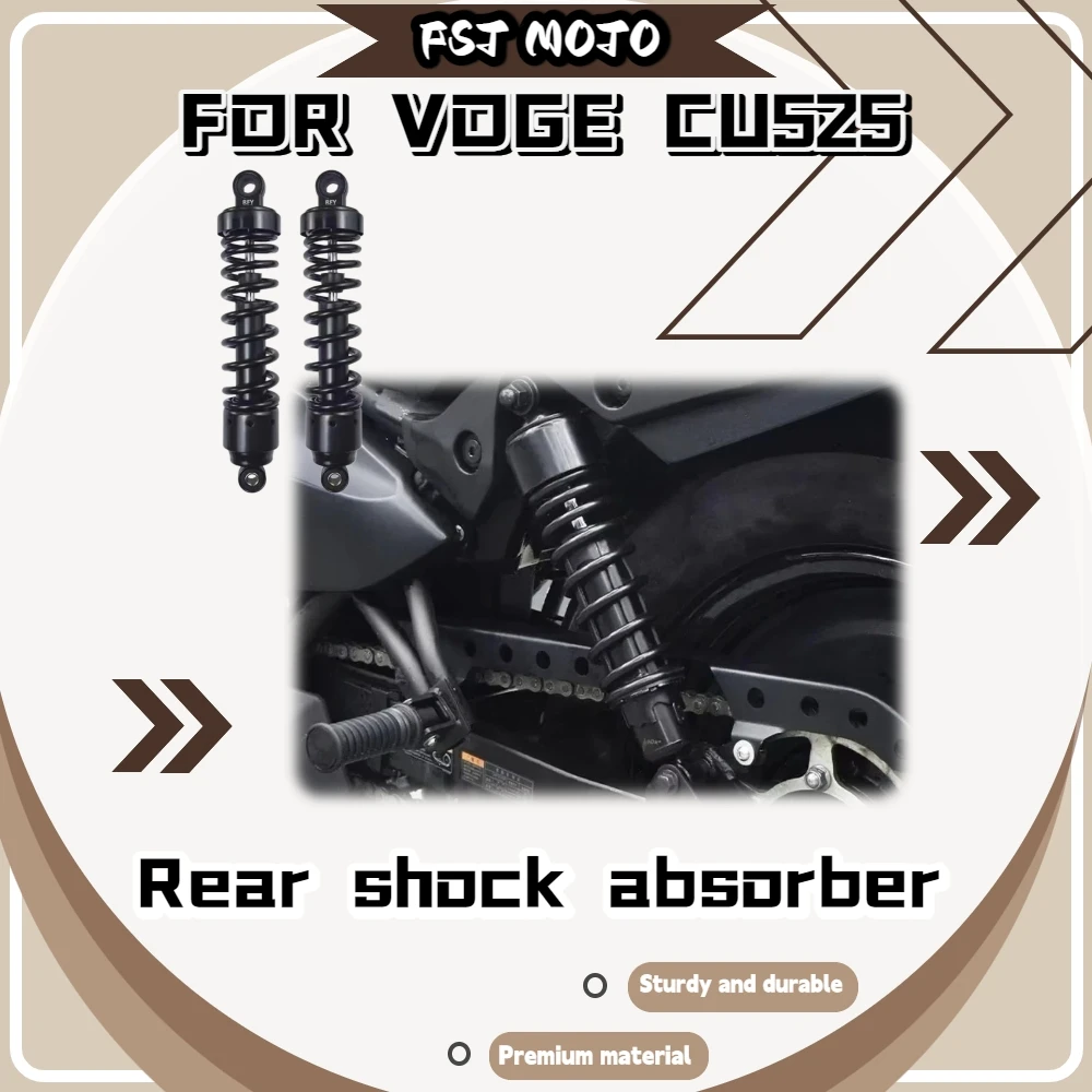 For CU525 Rear Shock Absorber Lower Body By 2cm High Rebound Suspension Non Adjustable Hardness Mod Accessory Kit