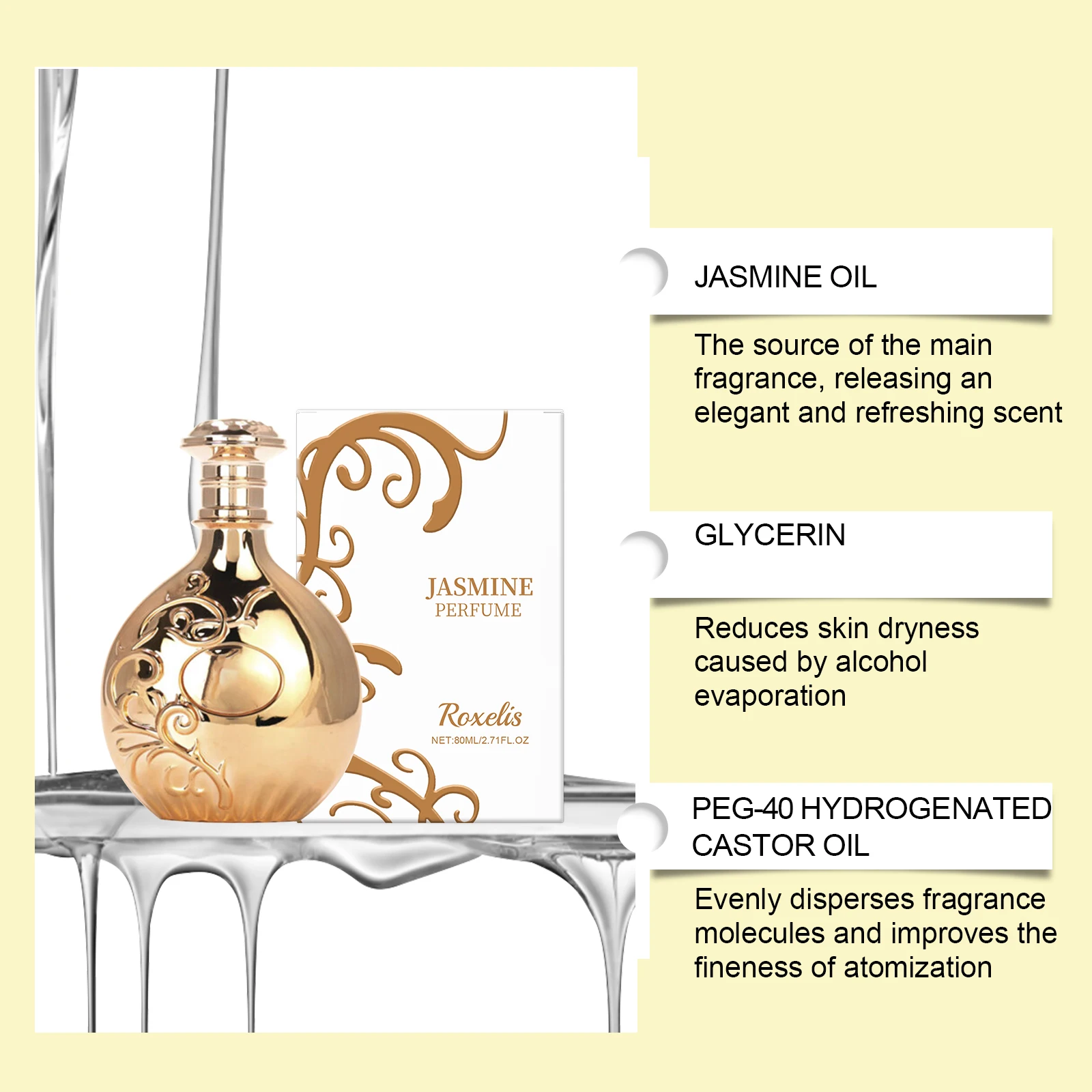 Jasmine Eau De Parfum For Women Long Lasting Elegant Fragrance_voghion.com