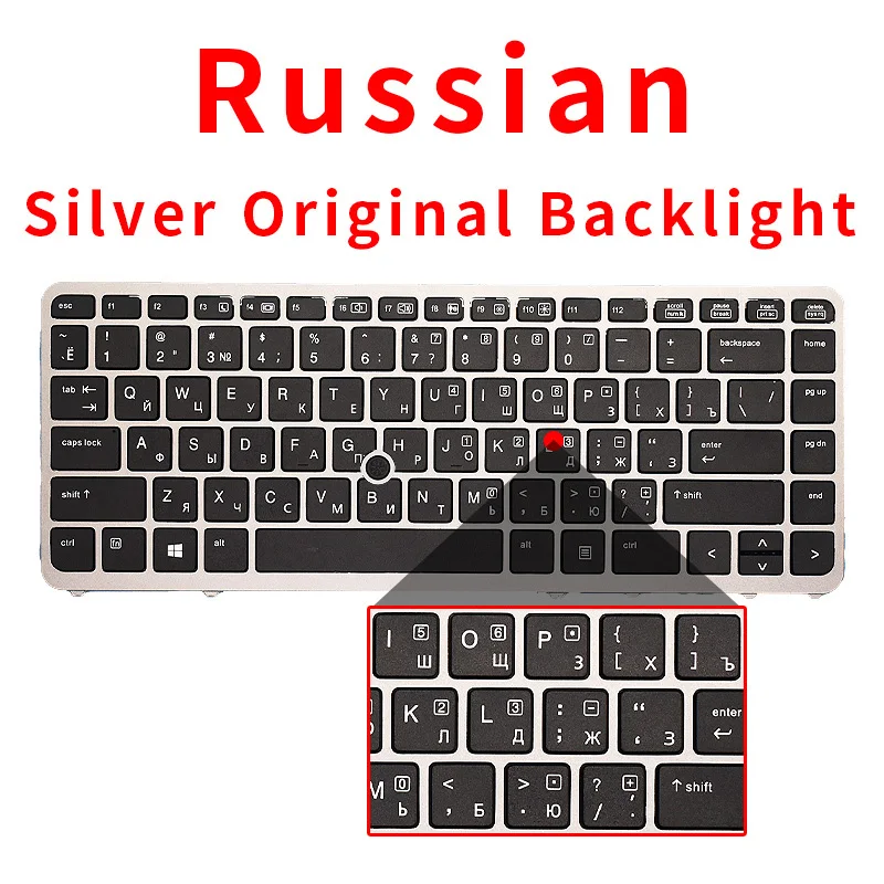 Variant: RU Silver Backlit