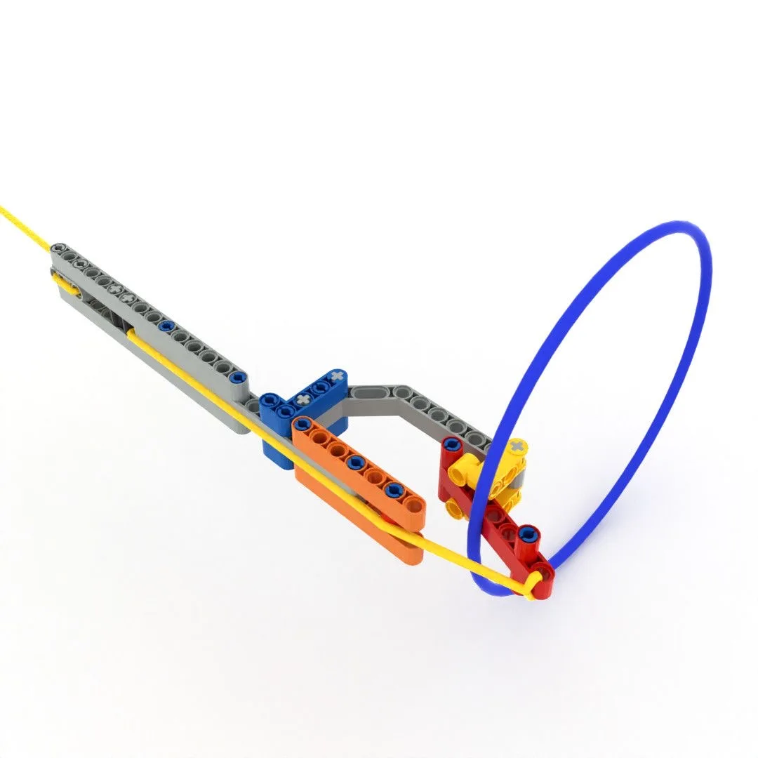 Small Engineer Building Blocks Toy Robot Small Particle Gear Mechanical Technology Assembly Cable Hook Teaching Tool Set