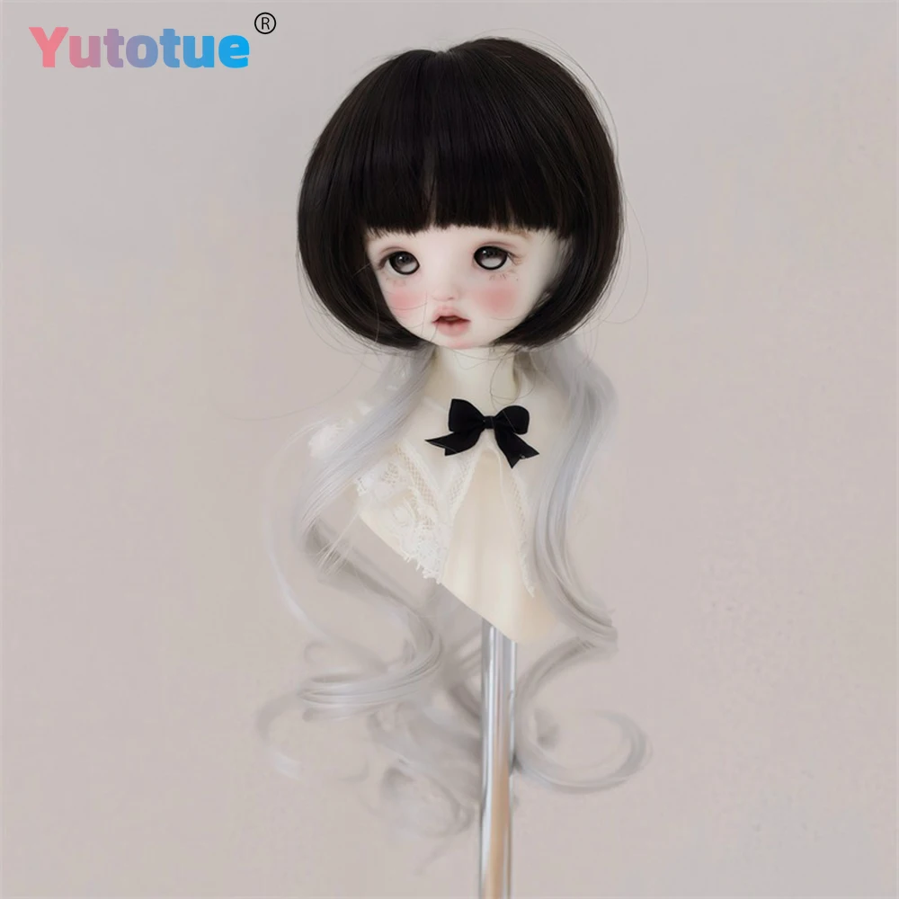 Yutotue Dolls Hair Wig for 1/6 BJD Doll Cute Doll DIY Replacement Wigs fit for head circumference 15-17cm