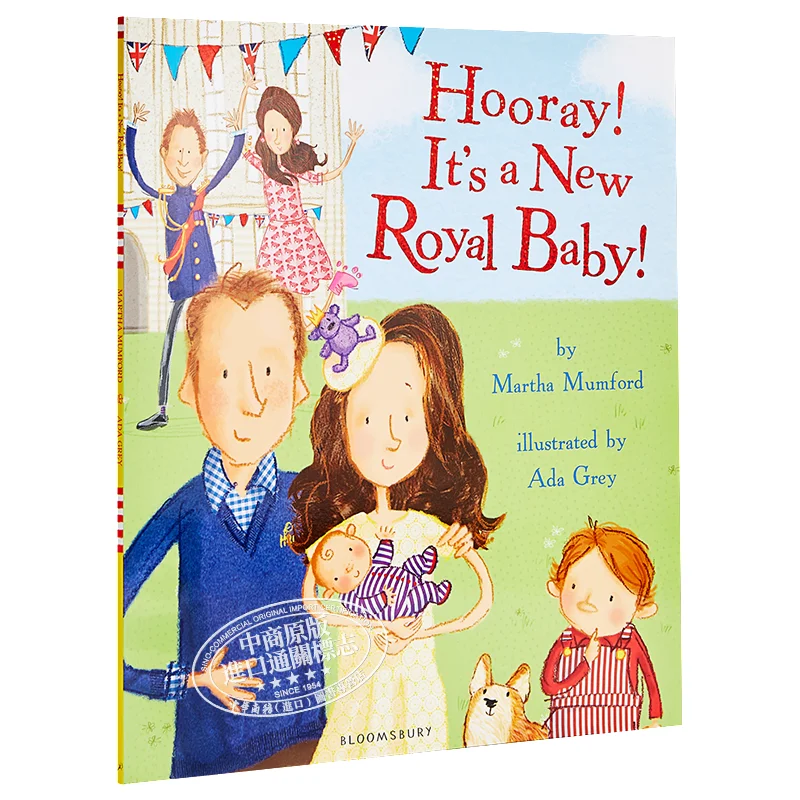 Hooray Its A New Royal Baby Martha Mumford  Ada Grey Bloomsbury UK 9781408865712 Book