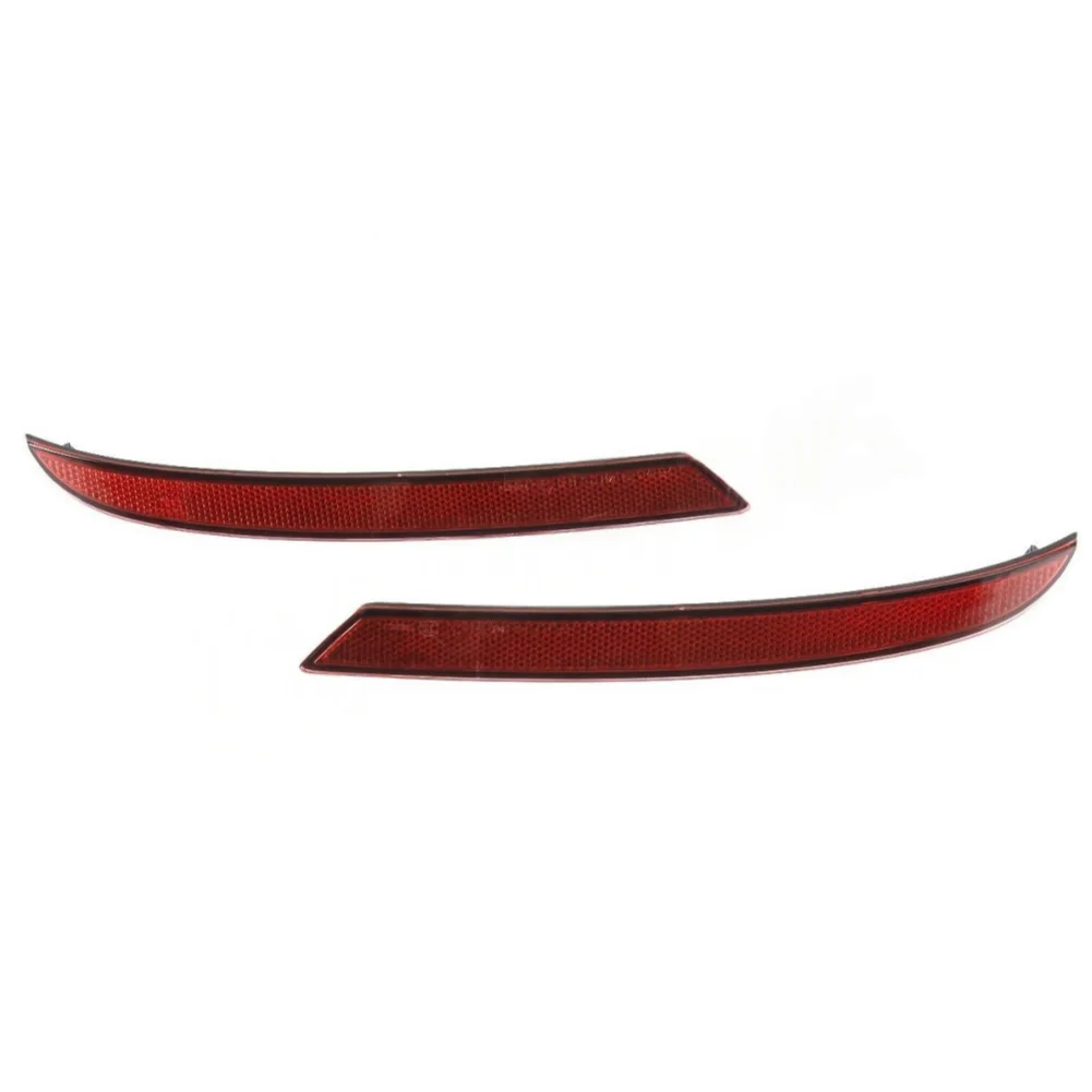 

Rear Pair Bumper Reflector for BMW For 6 Series MFor 6 F0For 6 F12 F13 Model Years 2011 to 2018 Red ABS Material