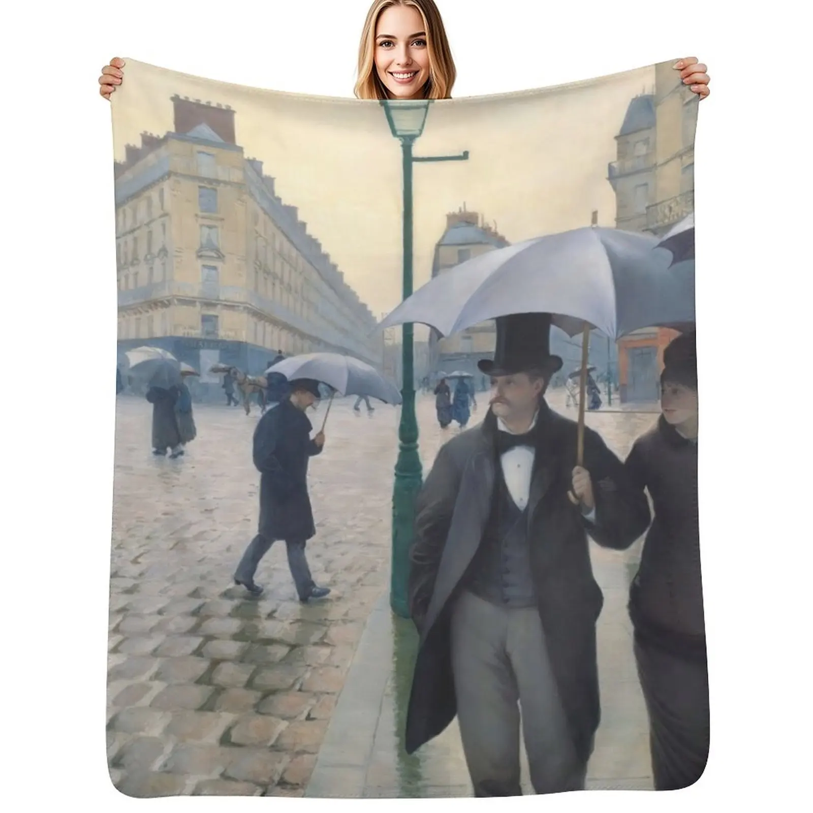

gustave caillebotte paintings, gustave art, artwork, oeuvres, tableau, portrait Throw Blanket Kid'S Giant Sofa Hairys Blanket