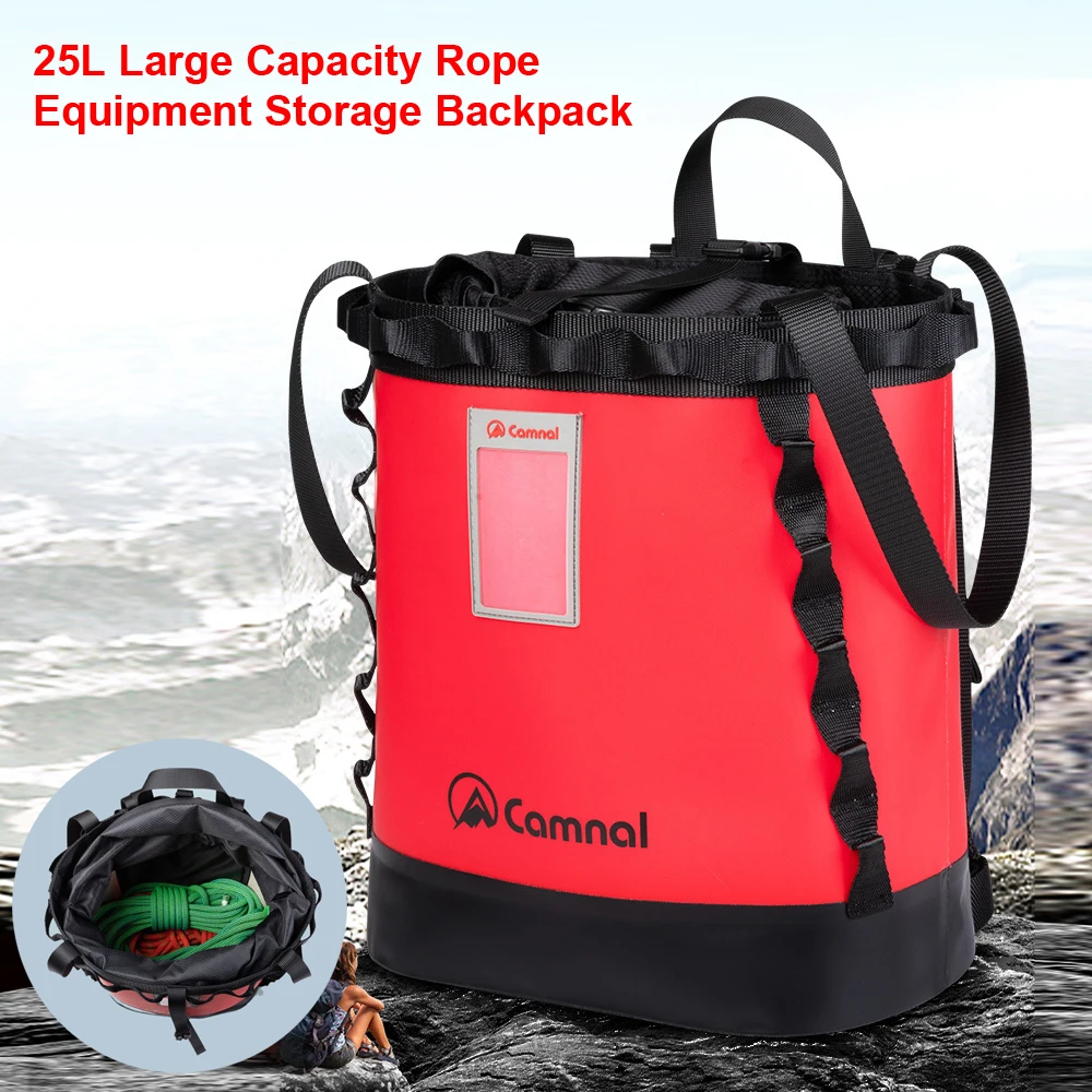 

Rope Equipment Storage Backpack, Multi-Functional Backpack For Outdoor High-Altitude Operations, Rock Climbing Rescue,Expansion