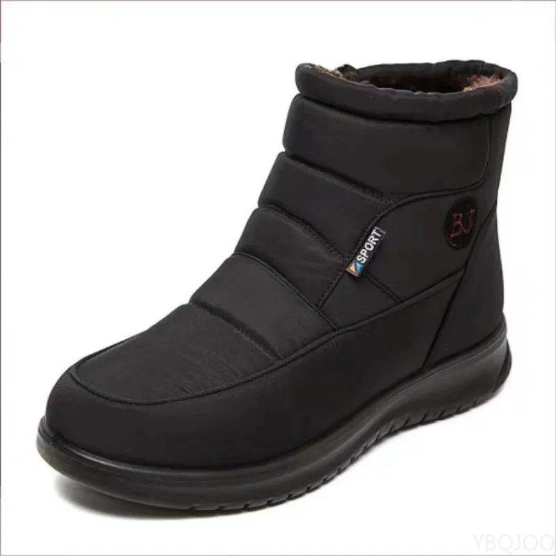 New Autumn Winter Fashionable Versatile Cotton Shoes Casual Comfortable Warm Snow Boots High Top Anti Slip Women's Boots view 5