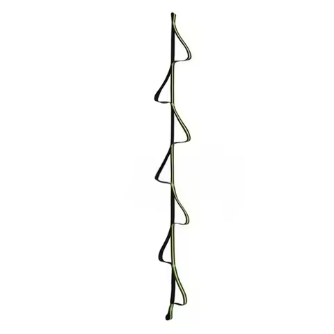 【DIY DECOR】Four-Step Etrier Rope Ladder Rock Climbing 7 Rings Rise Ascending Sling Mountain Deck Foot Pedal